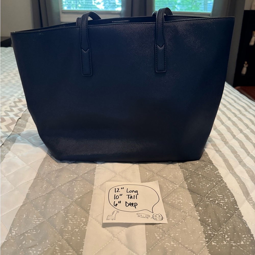 Marc Jacobs Dark Blue Tote Bag - Picture 2 of 4
